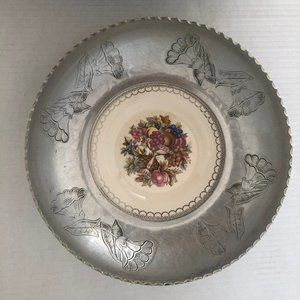 Antique Imperial Victorian Aluminum Bowl Triumph Limoges Made in the USA